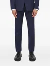 Tiger Of Sweden Tailored Trousers In Blue