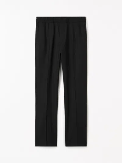 Tiger Of Sweden Tannen T Drawstring Tuxedo Trousers In Black
