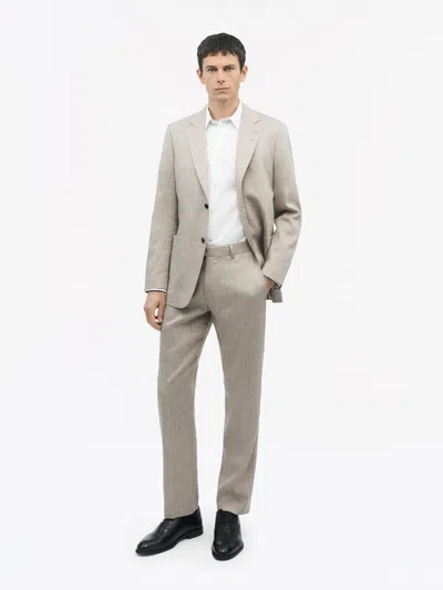 Tiger Of Sweden Tense Linen Blend Trousers
