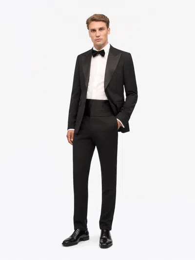 Tiger Of Sweden Tenuta Rws Tuxedo Trousers In Black