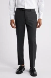 Tiger Of Sweden Tenuta Slim Fit Stretch Wool Blend Trousers In 053-charcoal