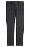 Tiger Of Sweden Tenuta Slim Fit Stretch Wool Blend Trousers In 053-charcoal