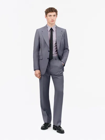 Tiger Of Sweden Tommie Trousers In Dust Blue