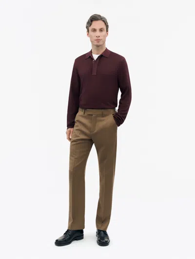 Tiger Of Sweden Tommy Merino Wool Poloshirt