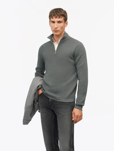 Tiger Of Sweden Travis Rws Merino Pullover In Gray
