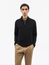 Tiger Of Sweden Travis Wool Cashmere Pullover In Black