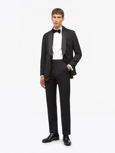 Tiger Of Sweden Tucker Rws Tuxedo Trousers In Black