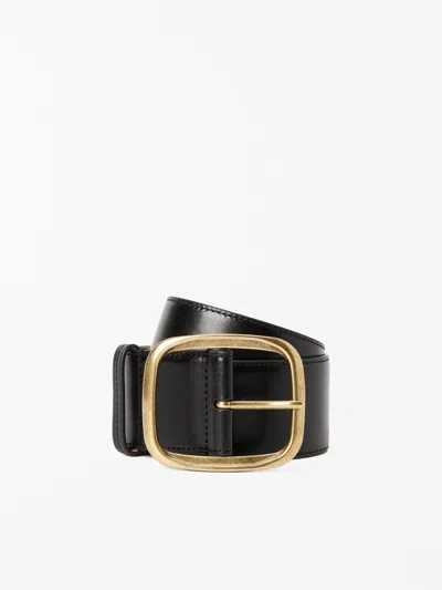 Tiger Of Sweden Tulipan Belt In Black