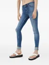 Tiger Of Sweden Turn-up Denim Jeans In Blue