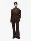 Tiger Of Sweden Tyler Trousers In Dark Chokolate