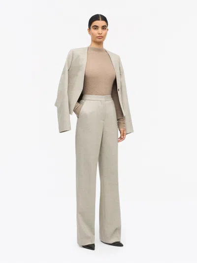 Tiger Of Sweden Umaas Mid-waist Trousers In Gray