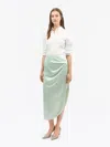 Tiger Of Sweden Valenie Drapey Satin Skirt