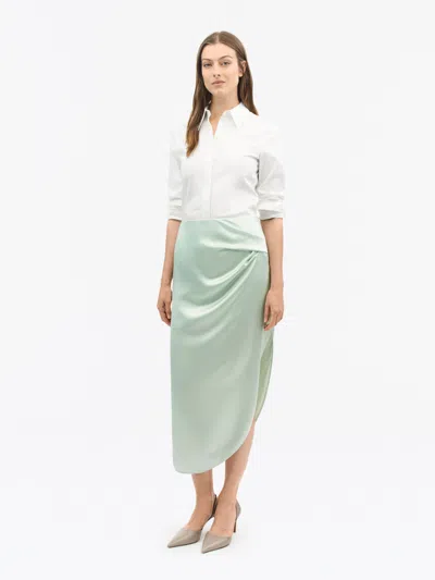 Tiger Of Sweden Valenie Drapey Satin Skirt