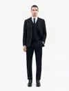 Tiger Of Sweden Wayde Waistcoat In 284 Light Ink