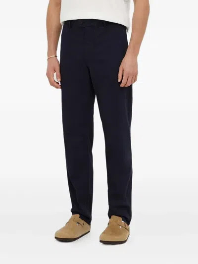 Tiger Of Sweden Welt-pocket Belt-loops Trousers In Blue