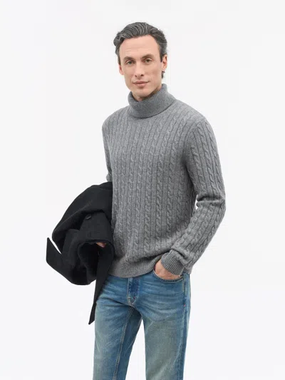 Tiger Of Sweden Wilde Wool Cashmere Sweater In Gray