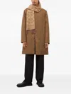 Tiger Of Sweden Zip-front Puffer Coat In Brown