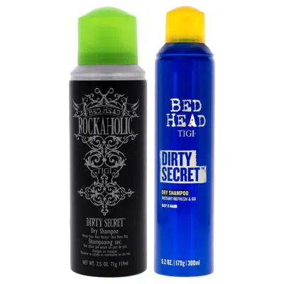 Tigi Bed Head Dirty Secret And Rockaholic Dirty Secret Dry Shampoo Kit By  For Unisex - 2 Pc Kit 6.2o