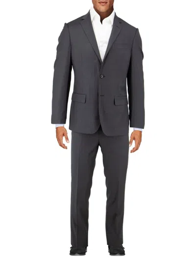 Tiglio Luxe Men's Perennial Modern Fit Wool Suit In Grey