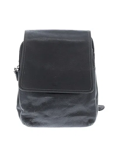 Pre-owned Tignanello Backpack In Black