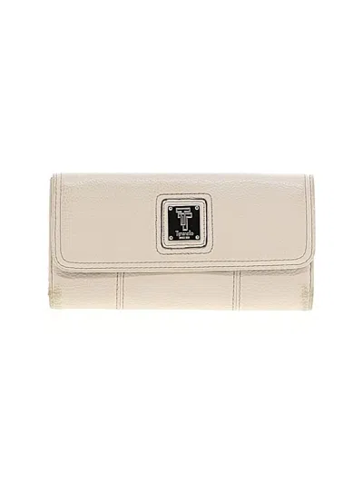 Pre-owned Tignanello Clutch In White