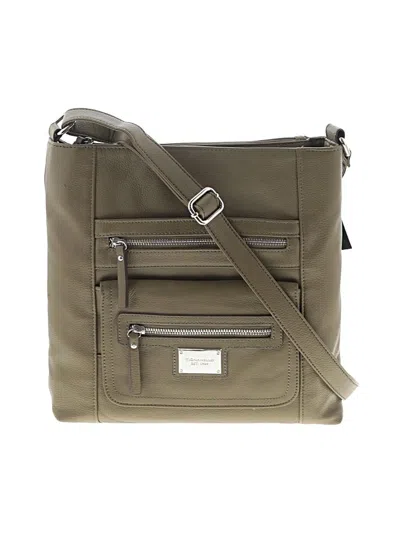 Pre-owned Tignanello Crossbody Bag In Green
