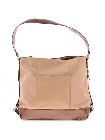 Pre-owned Tignanello Leather Shoulder Bag In Brown