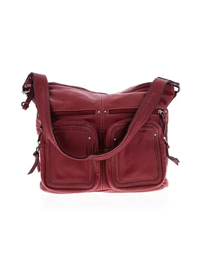 Pre-owned Tignanello Shoulder Bag In Red