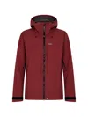 Tilak Evolution Hooded Jacket In Burgundy