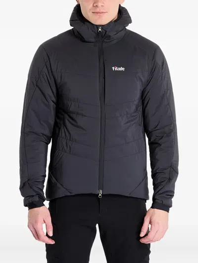 Tilak Ketil Hooded Quilted Jacket In Black