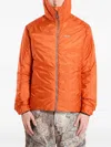 Tilak X Patizon Downlite Infinium Jacket In Orange