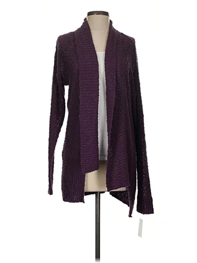 Pre-owned Tildon Cardigan Sweater In Purple