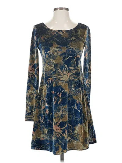 Pre-owned Tildon Casual Dress In Blue