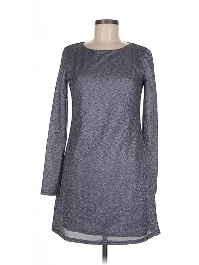 Pre-owned Tildon Casual Dress In Gray