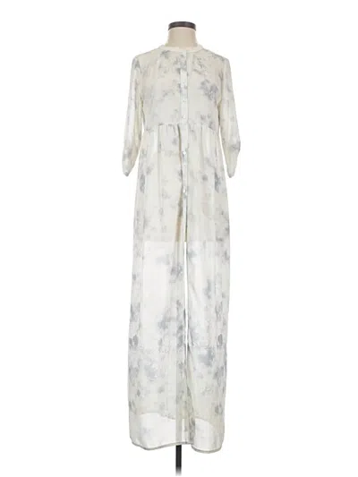 Pre-owned Tildon Casual Dress In White