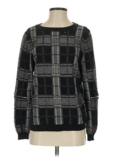 Pre-owned Tildon Pullover Sweater In Black