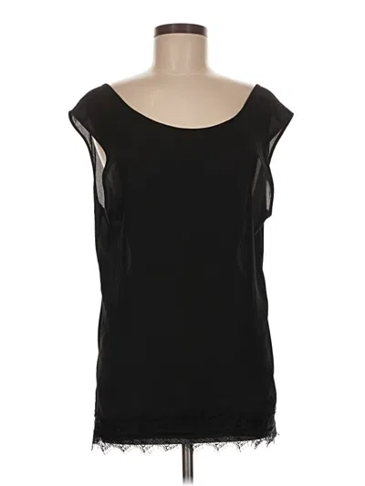 Pre-owned Tildon Sleeveless Blouse In Black