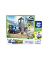 Tile Town Jurassic World Dino Rescue Magnetic Tiles Playset, 22 Piece In Multi