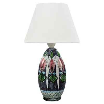 Pre-owned Tilgmans Keramik , Swedish Modern, Ceramic, Table Lamp, Sweden, 1960s In Transparent