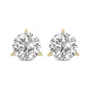 Tilla 0.25 C Martini-set Round Lab Grown Diamond Solitaire Stud Earrings With Pushback In White
