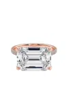 Tilla 14k Rose Gold Lab-grown Diamond Ring In Metallic
