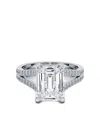 Tilla 14k White Gold Diamond Accented Ring In Silver