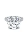 Tilla 14k White Gold Diamond Accented Ring In Silver