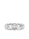 Tilla 14k White Gold Diamond Eternity Ring In Silver