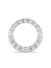 Tilla 14k White Gold Diamond Eternity Ring In Silver