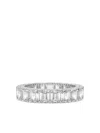 Tilla 14k White Gold Diamond Eternity Ring In Silver