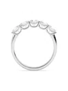 Tilla 14k White Gold Diamond Wedding Ring In Metallic