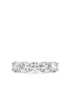 Tilla 14k White Gold Diamond Wedding Ring In Metallic
