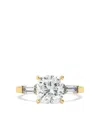 Tilla 14k Yellow Gold Cushion Diamond Ring In Gold