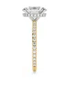 Tilla 14k Yellow Gold Diamond Accented Ring In Gold